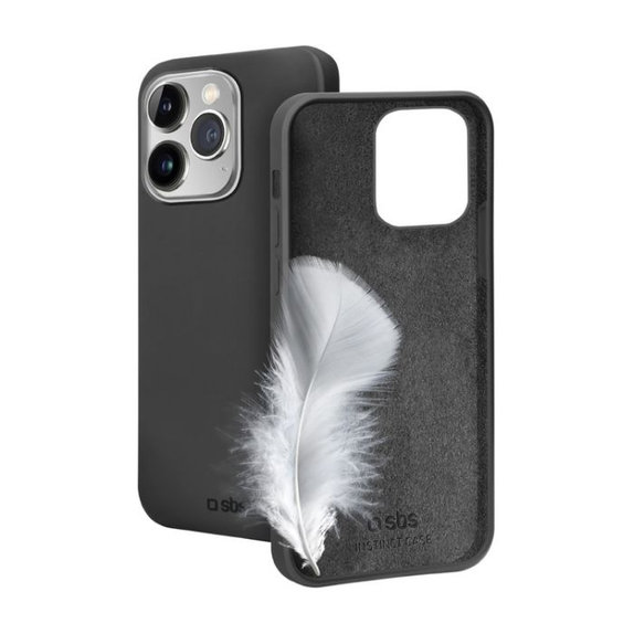 SBS - Caz Smooth Mag cu MagSafe pentru iPhone 14 Plus, negru