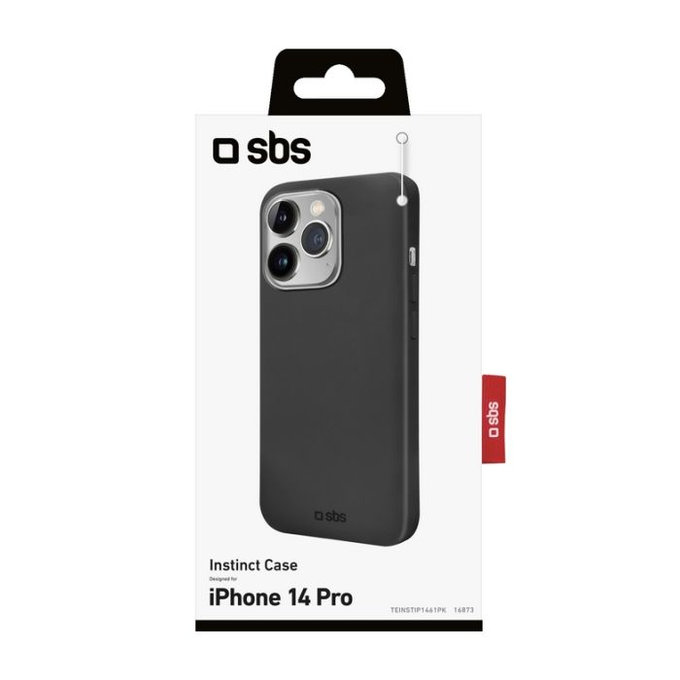 SBS - Caz Smooth Mag cu MagSafe pentru iPhone 14 Plus, negru