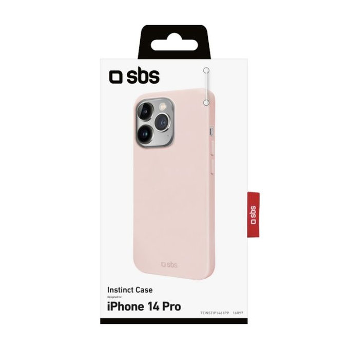 SBS - Caz Smooth Mag cu MagSafe pentru iPhone 14 Pro Max, ro?u