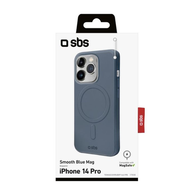 SBS - Caz Force Mag s MagSafe pentru iPhone 14 Pro, ro?u