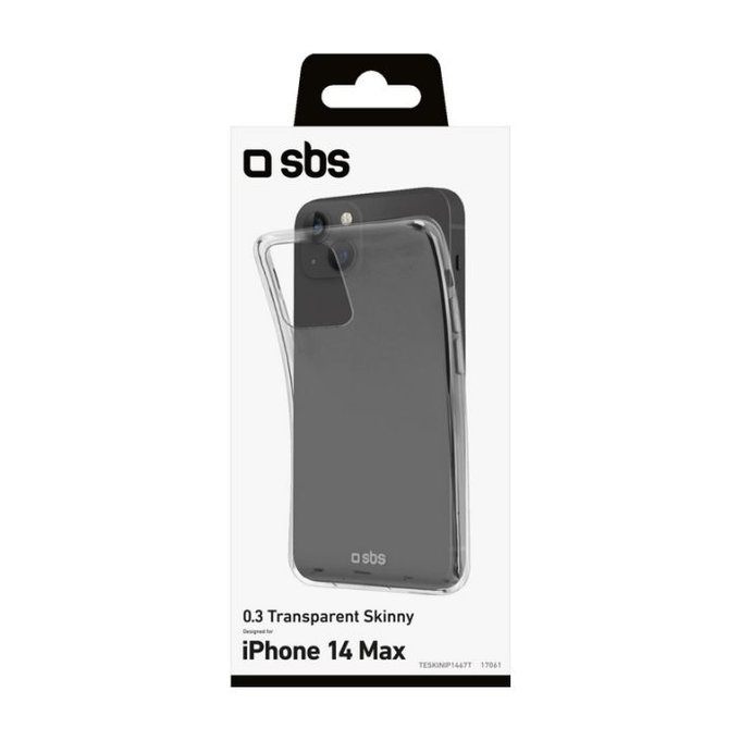 SBS - Caz Smooth Mag cu MagSafe pentru iPhone 14 Pro, albastru