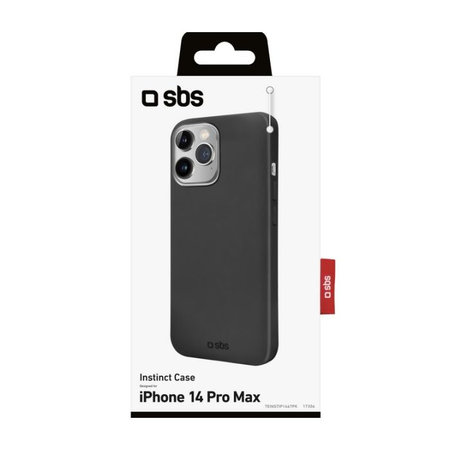 SBS - Caz Skinny pentru iPhone 14 Pro, transparent