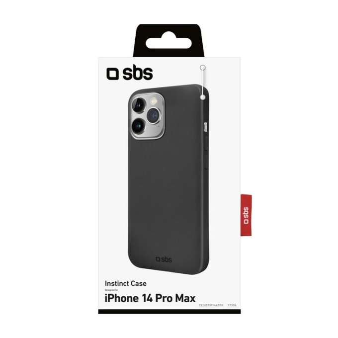 SBS - Caz Skinny pentru iPhone 14 Pro, transparent