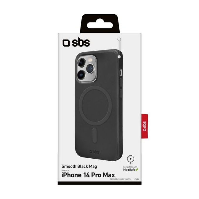 SBS - Caz Force Mag s MagSafe pentru iPhone 14 Pro Max, negru