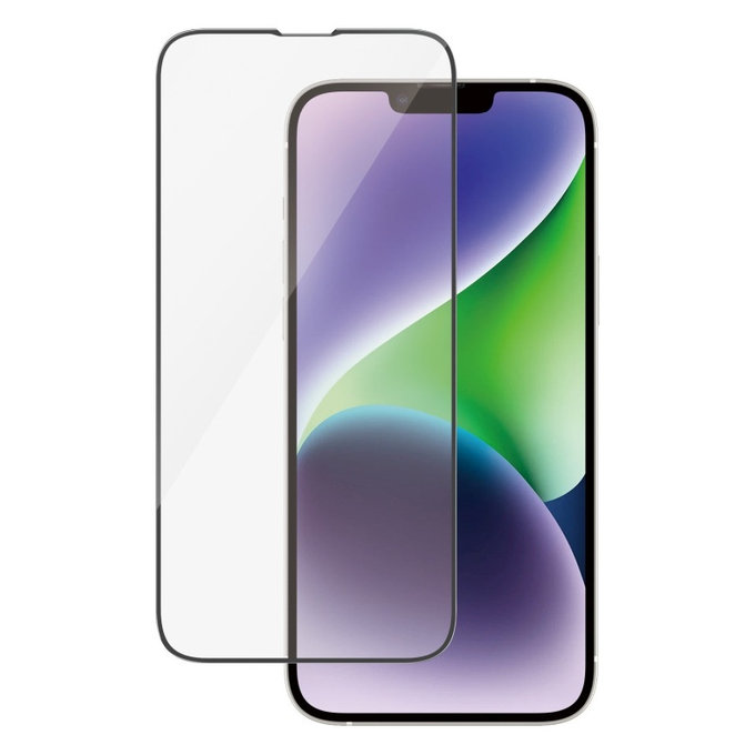 Sticlă securizată UWF AB cu aplicator pentru iPhone 14 Plus/13 Pro Max, Negru, PanzerGlass