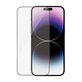 Sticlă securizată UWF AB cu aplicator pentru iPhone 14 Pro Max, Negru, PanzerGlass