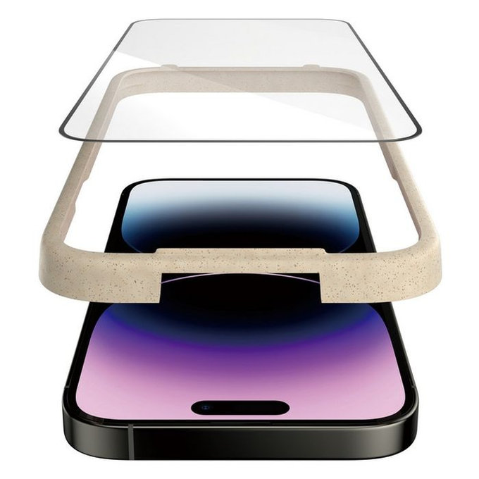 PanzerGlass - Geam Securizat UWF cu aplicatorul pentru iPhone 14 Pro Max, negru