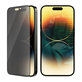 Sticlă securizată UWF Privacy AB cu aplicator pentru iPhone 14 Pro, Negru, PanzerGlass