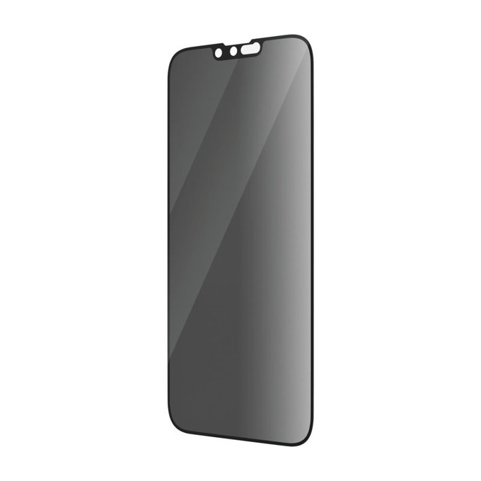 Sticlă securizată UWF Privacy AB cu aplicator pentru iPhone 14 Plus/13 Pro Max, Negru, PanzerGlass