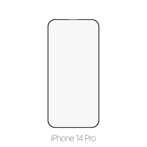 FixPremium FullCover Glass - Geam securizat pentru iPhone 14 Pro