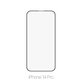 FixPremium FullCover Glass - Geam securizat pentru iPhone 14 Pro