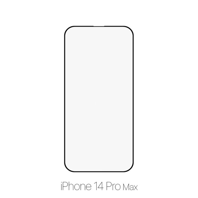 FixPremium FullCover Glass - Geam securizat pentru iPhone 14 Pro Max