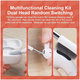 Perie de curățare multifuncțională + stilou de curățare + taste de ieșire