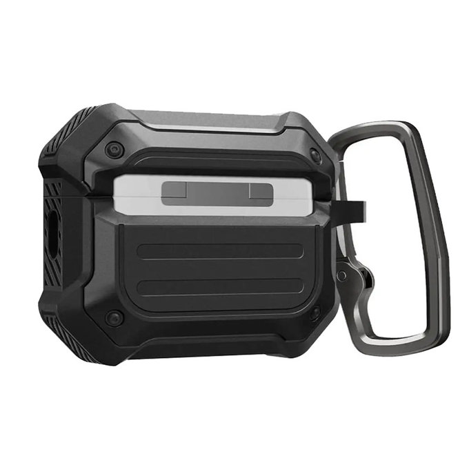 FixPremium - Caz Unbreakable pentru AirPods Pro, negru