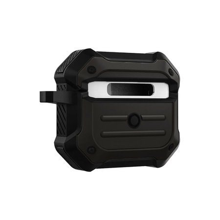 FixPremium - Caz Unbreakable pentru AirPods 3, negru