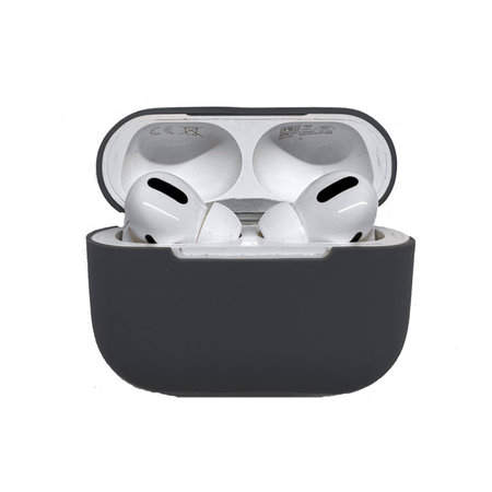 FixPremium - Silicon Caz pentru AirPods Pro, space grey