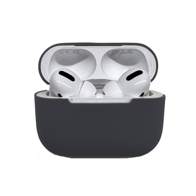 FixPremium - Silicon Caz pentru AirPods Pro, space grey