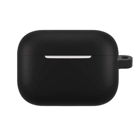 FixPremium - Silicon Caz cu Karabinou pentru AirPods Pro, negru