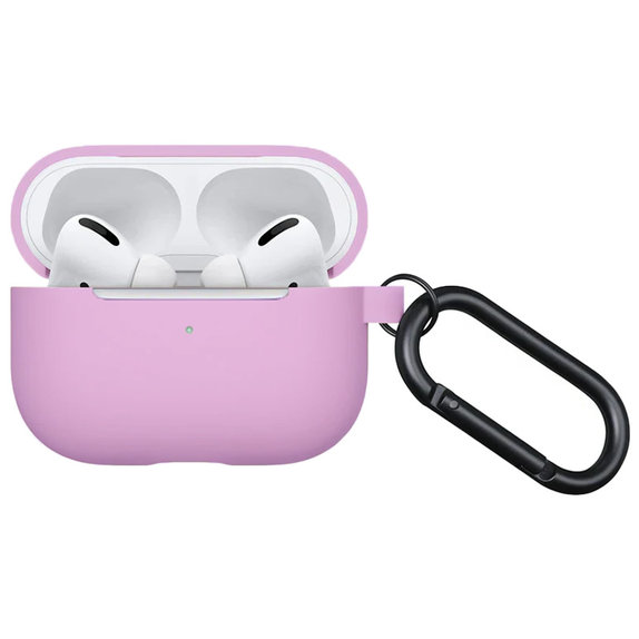 FixPremium - Silicon Caz pentru AirPods Pro, lila