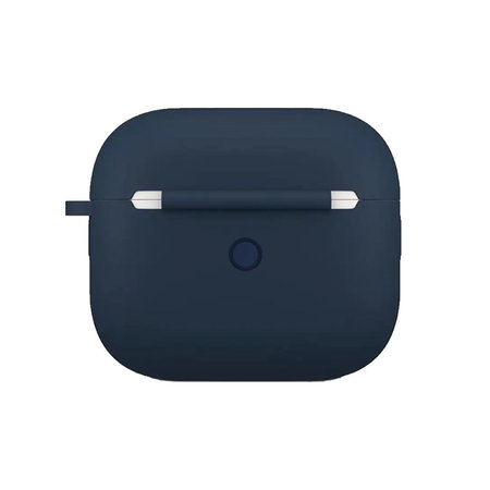 FixPremium - Silicon Caz cu Karabinou pentru AirPods 3, albastru