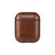 FixPremium - Caz din Piele Artificiala pentru AirPods 1 & 2, maro