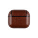 FixPremium - Caz din Piele Artificiala pentru AirPods 3, maro