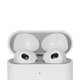 FixPremium - Autocolant pentru praf pentru AirPods 3, argint