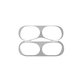 FixPremium - Autocolant pentru praf pentru AirPods Pro, argint