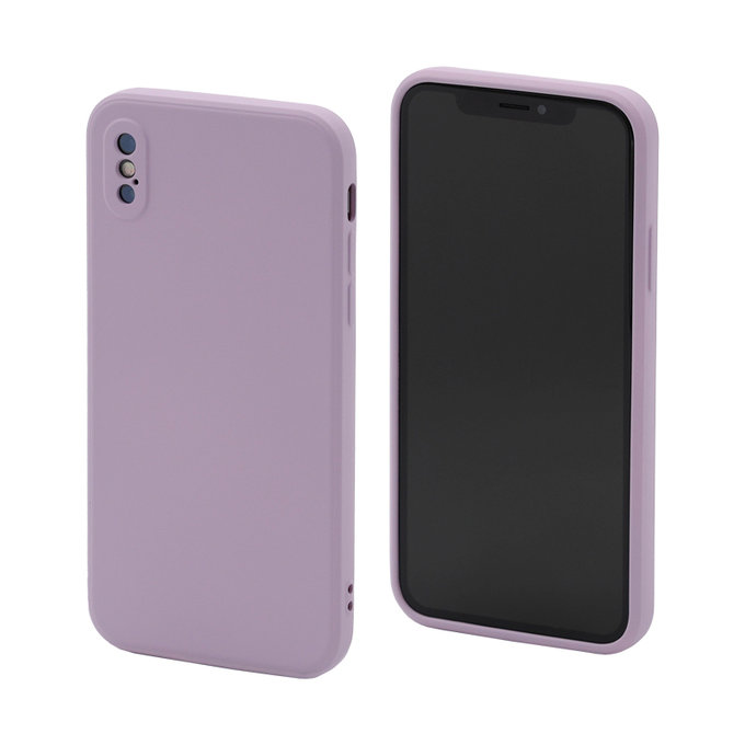 FixPremium - Silicon Caz pentru iPhone X & XS, violet