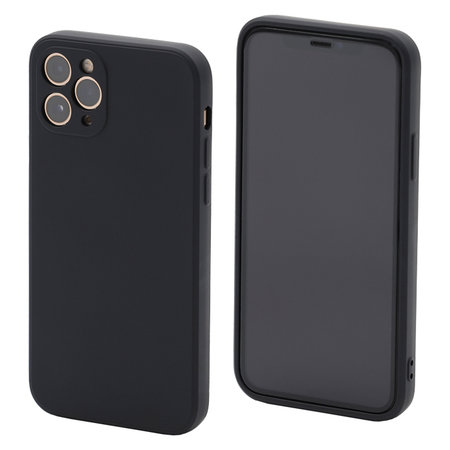FixPremium - Silicon Caz pentru iPhone 11 Pro, negru