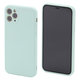 FixPremium - Silicon Caz pentru iPhone 11 Pro, light cyan