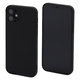 FixPremium - Silicon Caz pentru iPhone 12, negru