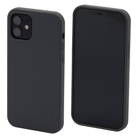 FixPremium - Silicon Caz pentru iPhone 12, space grey