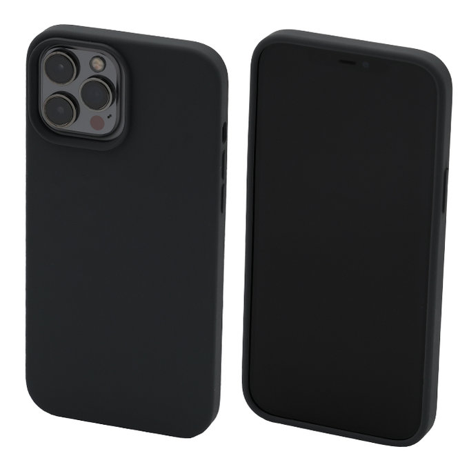 FixPremium - Silicon Caz pentru iPhone 13 Pro Max, space grey