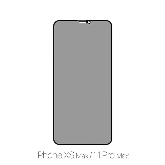 FixPremium Privacy Anti-Spy Glass - Geam securizat pentru iPhone XS Max & 11 Pro Max