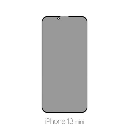 FixPremium Privacy Anti-Spy Glass - Geam securizat pentru iPhone 13 mini