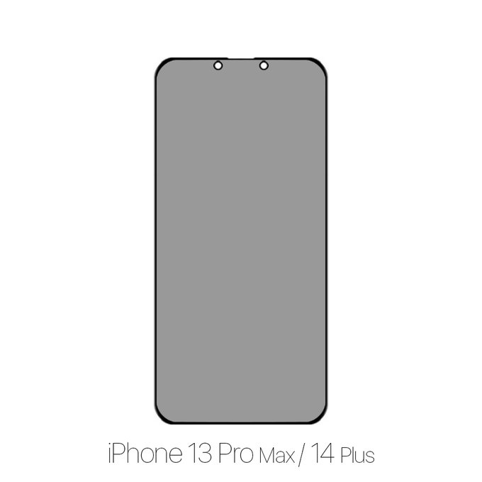 FixPremium Privacy Anti-Spy Glass - Geam securizat pentru iPhone 13 Pro Max & 14 Plus