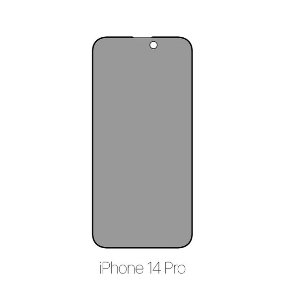 FixPremium Privacy Anti-Spy Glass - Geam securizat pentru iPhone 14 Pro