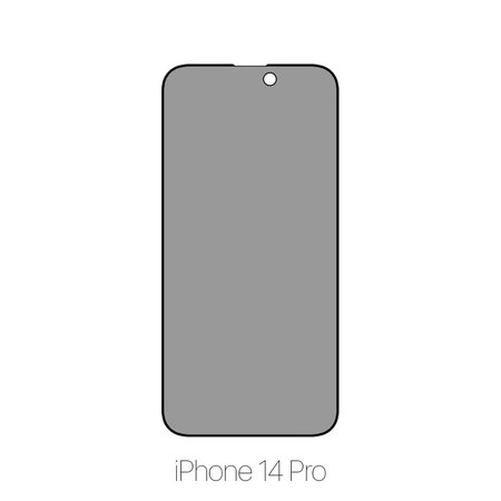 FixPremium Privacy Anti-Spy Glass - Geam securizat pentru iPhone 14 Pro