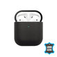 FixPremium - Piele Caz pentru AirPods 1 & 2, negru