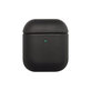 FixPremium - Piele Caz pentru AirPods 1 & 2, negru