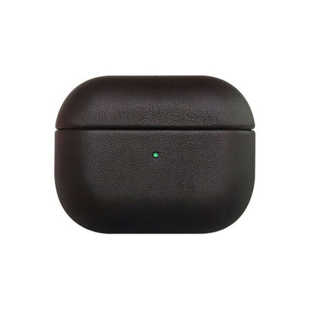 FixPremium - Piele Caz pentru AirPods 3, negru