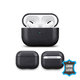 FixPremium - Piele Caz pentru AirPods Pro, negru