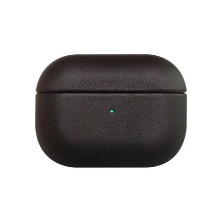 FixPremium - Piele Caz pentru AirPods Pro, negru
