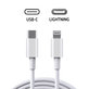 Lightning / USB-C cablu, 1 m, compatibil cu Apple, bulk