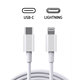 Lightning / USB-C cablu, 2 m, compatibil cu Apple, bulk