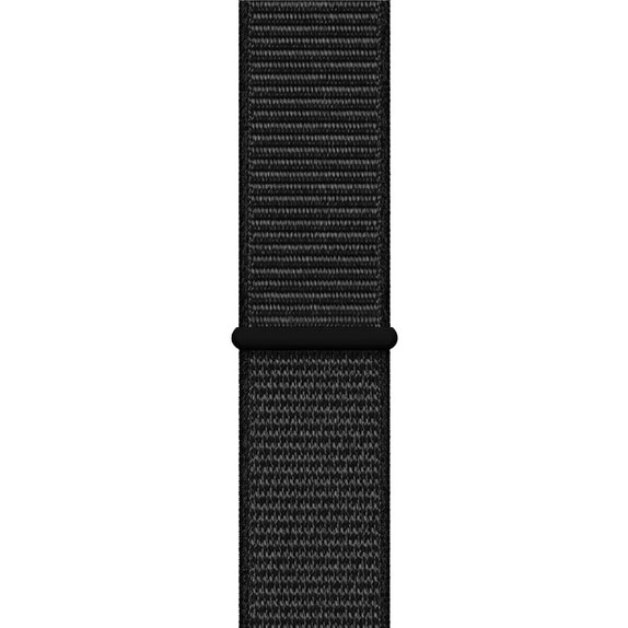 FixPremium - Nylon Curea pentru Apple Watch (42, 44, 45 & 49mm), negru
