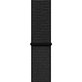FixPremium - Nylon Curea pentru Apple Watch (42, 44, 45 & 49mm), negru