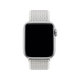 FixPremium - Nylon Curea pentru Apple Watch (42, 44, 45 & 49mm), alb