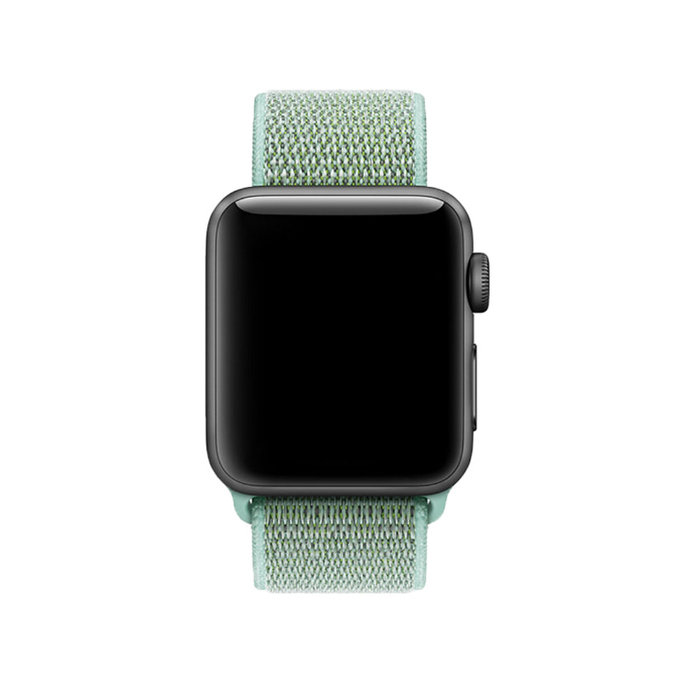 FixPremium - Nylon Curea pentru Apple Watch (42, 44, 45 & 49mm), turcoaz